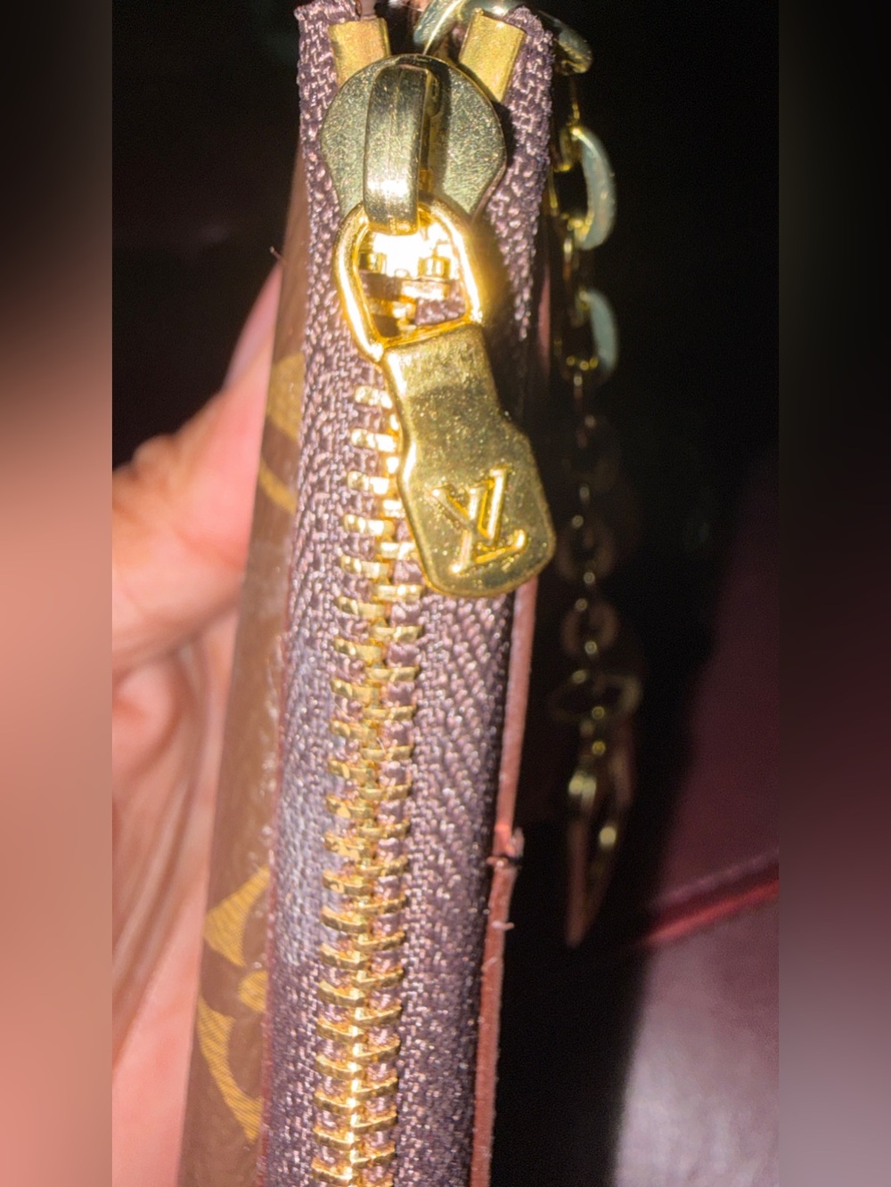 Louis Vuitton Monogram Card & Key Holder in Brown and Gold designers inspired! - Picture 7 of 7